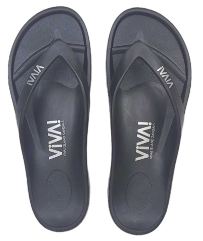 VIVA ISLAND SANDALS  BLACK