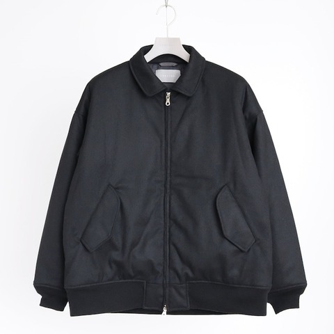 【CURLY＆Co.】KNIT CWU BLOUSON -solid-