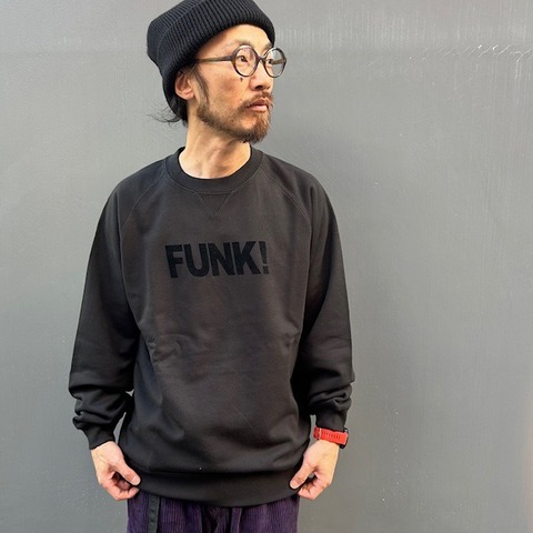 【HARLEM BLUES】フロッキーFUNK! RAGLAN SWEAT