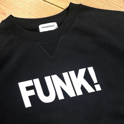 【HARLEM BLUES】フロッキーFUNK! RAGLAN SWEAT