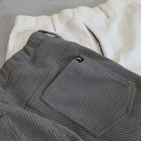 【LiSS】FAKE CORDUROY WIDE PANTS