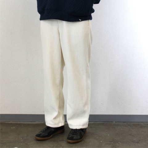 【LiSS】FAKE CORDUROY WIDE PANTS