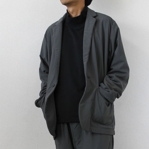 【LiSS】NYLON＆FLEECE TAILORED JKT