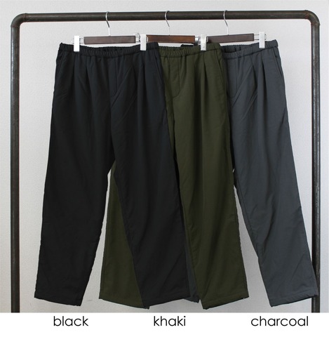 【LiSS】NYLON＆FLEECE HEM COAD PANTS