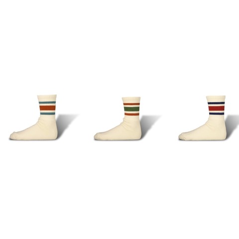 【decka】80’s Skater Socks / Short Length