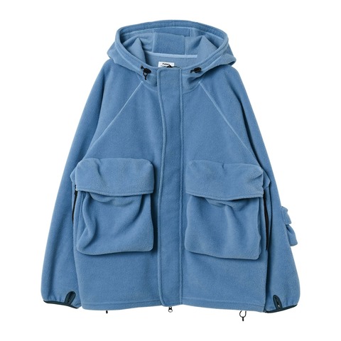 【Kelen】BIG POCKET FLEECE JACKET / HYATT PET