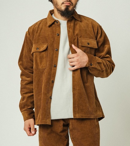 【BIG MIKE】Corduroy Work Shirts 