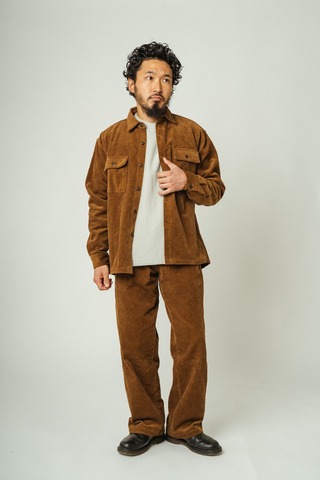 【BIG MIKE】Corduroy Work Shirts 