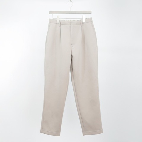 【CURLY＆Co.】PIQUE SCUBA 1-TUCK PANTS