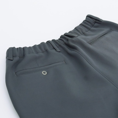 【CURLY＆Co.】PIQUE SCUBA 1-TUCK PANTS