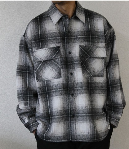 【BYL by LiSS】SAGGY CHECK OVER SIZE SHIRTS