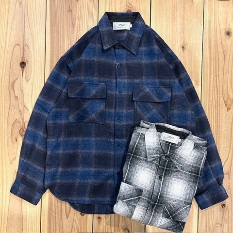 【BYL by LiSS】SAGGY CHECK OVER SIZE SHIRTS