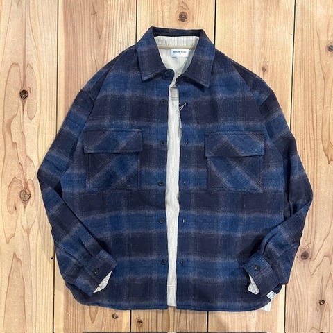 【BYL by LiSS】SAGGY CHECK OVER SIZE SHIRTS