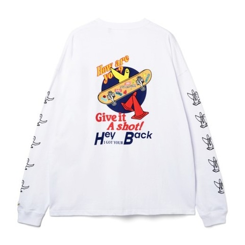 【SALE30％OFF★(What it isNt) ART BY MARK GONZALES】エンジェルスケートボーダーBIGロンT