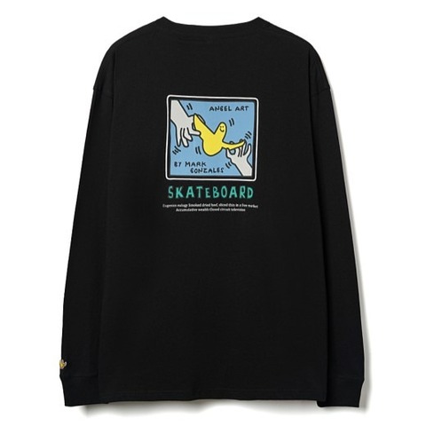 【SALE30％OFF★(What it isNt) ART BY MARK GONZALES】ホールドハンズエンジェルロンT