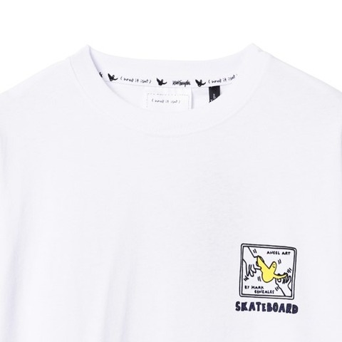 【SALE30％OFF★(What it isNt) ART BY MARK GONZALES】ホールドハンズエンジェルロンT