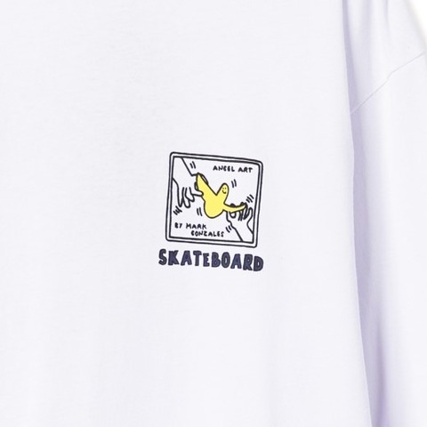 【SALE30％OFF★(What it isNt) ART BY MARK GONZALES】ホールドハンズエンジェルロンT