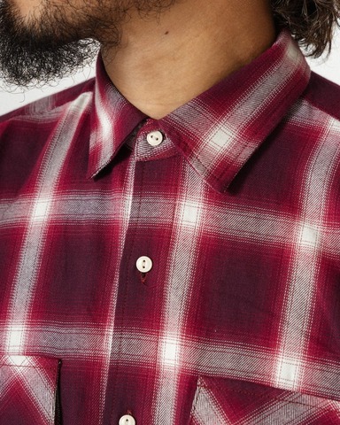 【SALE30％OFF★BIG MIKE】Ombre Check Shirts