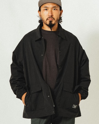 【BIG MIKE】60/40 Cross Mesh Coach Jacket