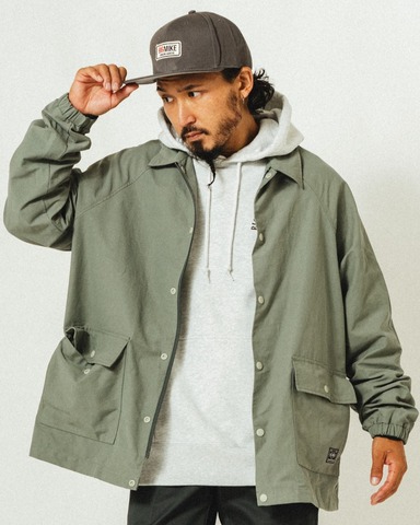 【BIG MIKE】60/40 Cross Mesh Coach Jacket