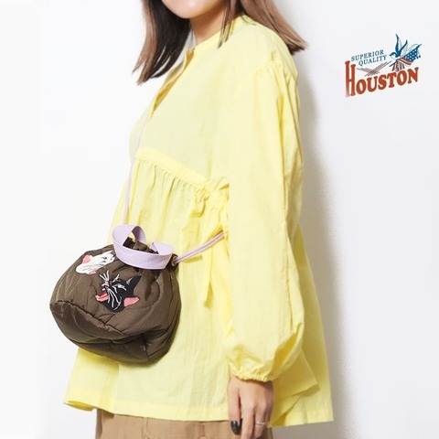 【HOUSTON】NYLON EFFECT BAG (CAT)