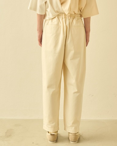 【Kelen】2TUCK COCOON TROUSER / NIPS