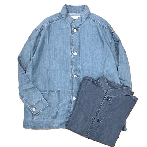 【LiSS】TENCEL DENIM COVERALL