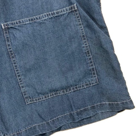 【LiSS】TENCEL DENIM COVERALL