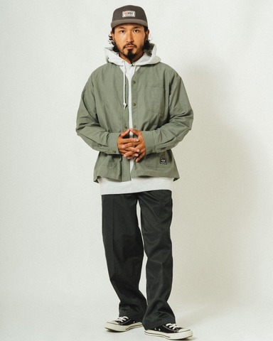 【BIG MIKE】Cotton Nylon Engineer Jacket