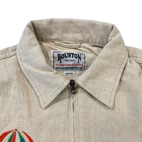 【HOUSTON】COTTON LINEN VIETNAM JACKET (TIGER)