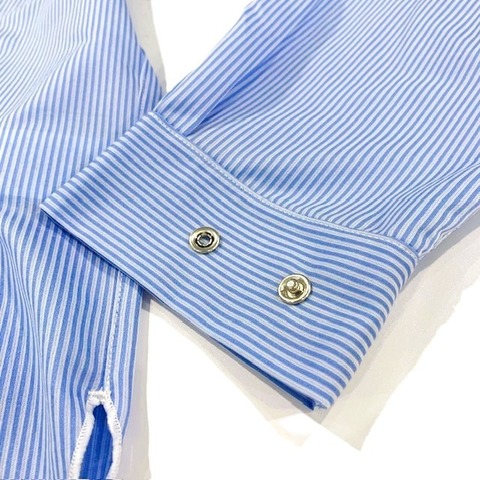 【CURLY＆Co.】ALBINI STRIPE SHIRT