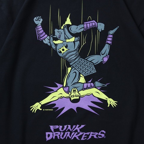 【PUNK DRUNKERSxキン肉マン】地獄の断頭台TEE