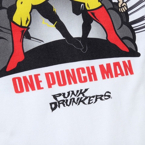 【PUNK DRUNKERSxワンパンマン】趣味でヒーローをやっている者だTEE