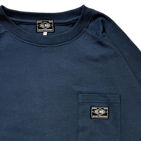 【BIG MIKE】New 10OZ Sunglasses 3 Pocket L/S Tee