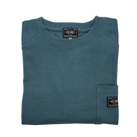 【BIG MIKE】New 10OZ Sunglasses 3 Pocket L/S Tee