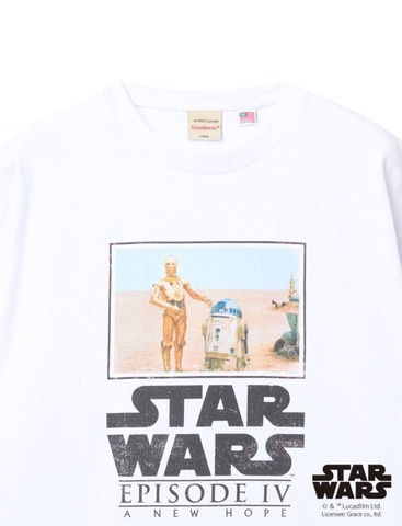 【Goodwear】『スター・ウォーズ エピソード4／新たなる希望』プリントBIGTシャツ