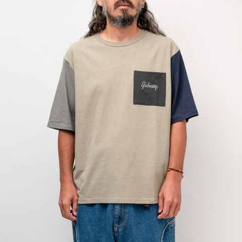 【GOHEMP】HALF SLEEVE WIDE FITS TEE