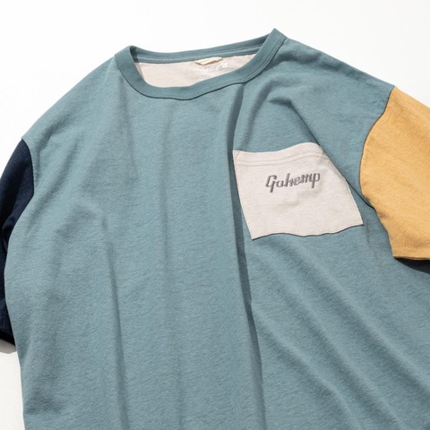 【GOHEMP】HALF SLEEVE WIDE FITS TEE