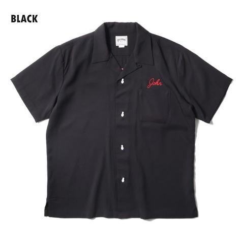 【HOUSTON】BOWLING S/S SHIRT (DRAGON)