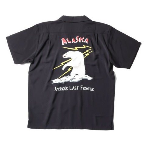 【HOUSTON】SOUVENIR S/S SHIRT (ALASKA)