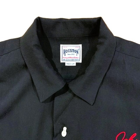 【HOUSTON】BOWLING S/S SHIRT (DRAGON)