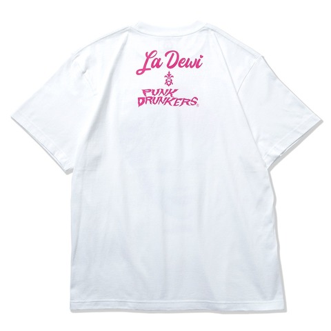 【PUNK DRUNKERSxデヴィ・スカルノ】カラフルヘアー夫人TEE