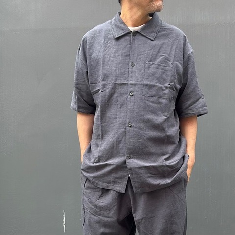 【GOHEMP】YURURI EMB SHIRTS
