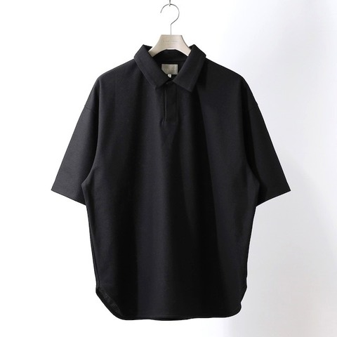 【CURLY＆Co.】BIRD’S-EYE JERSEY POLO SHIRT