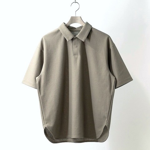 【CURLY＆Co.】BIRD’S-EYE JERSEY POLO SHIRT