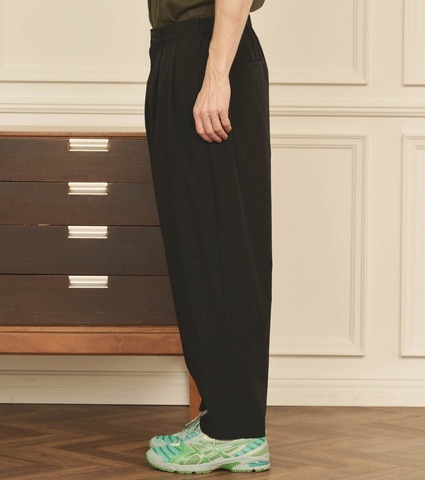【Kelen】STRETCH COCOON TROUSER -HAPI-