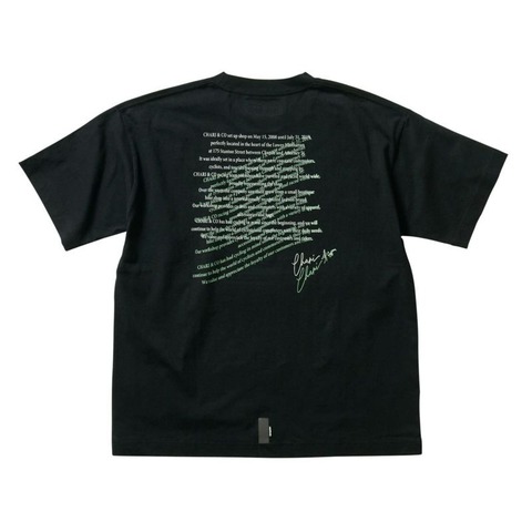 【CHARI＆CO】ABOUT THE SHOP TEE
