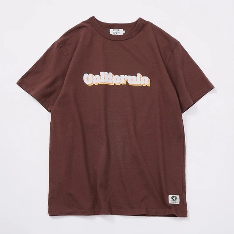 【FREE RAGE】”CALIFORNIA vol.2” リサイクルコットンTee