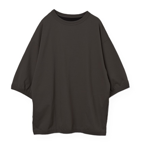 【Kelen】SIDE POCKET SWEAT TEE / GRAS-2