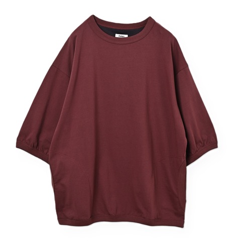 【Kelen】SIDE POCKET SWEAT TEE / GRAS-2